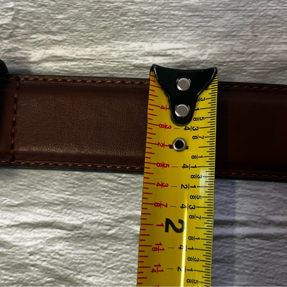 1 Black, 1 Brown Leather Belts - Set of 2 - Picture 8 of 12